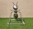Espelho de aço inoxidável Ant Sculpture To Figure Customization