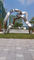 Figuras abstratas do jardim do metal da escultura de Matte Brushed Large Outdoor Metal