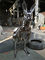Da instalação animal do assoalho das esculturas do metal do canguru do espelho estátuas animais gigantes