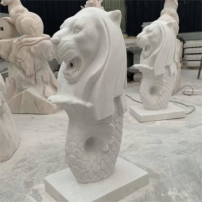 Ofícios decorativos de moldação de Waterscape da escultura de mármore feita sob encomenda a traçar