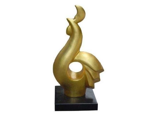 As mostras do hotel abstraem a escultura de bronze, escultura animal de cobre decorada